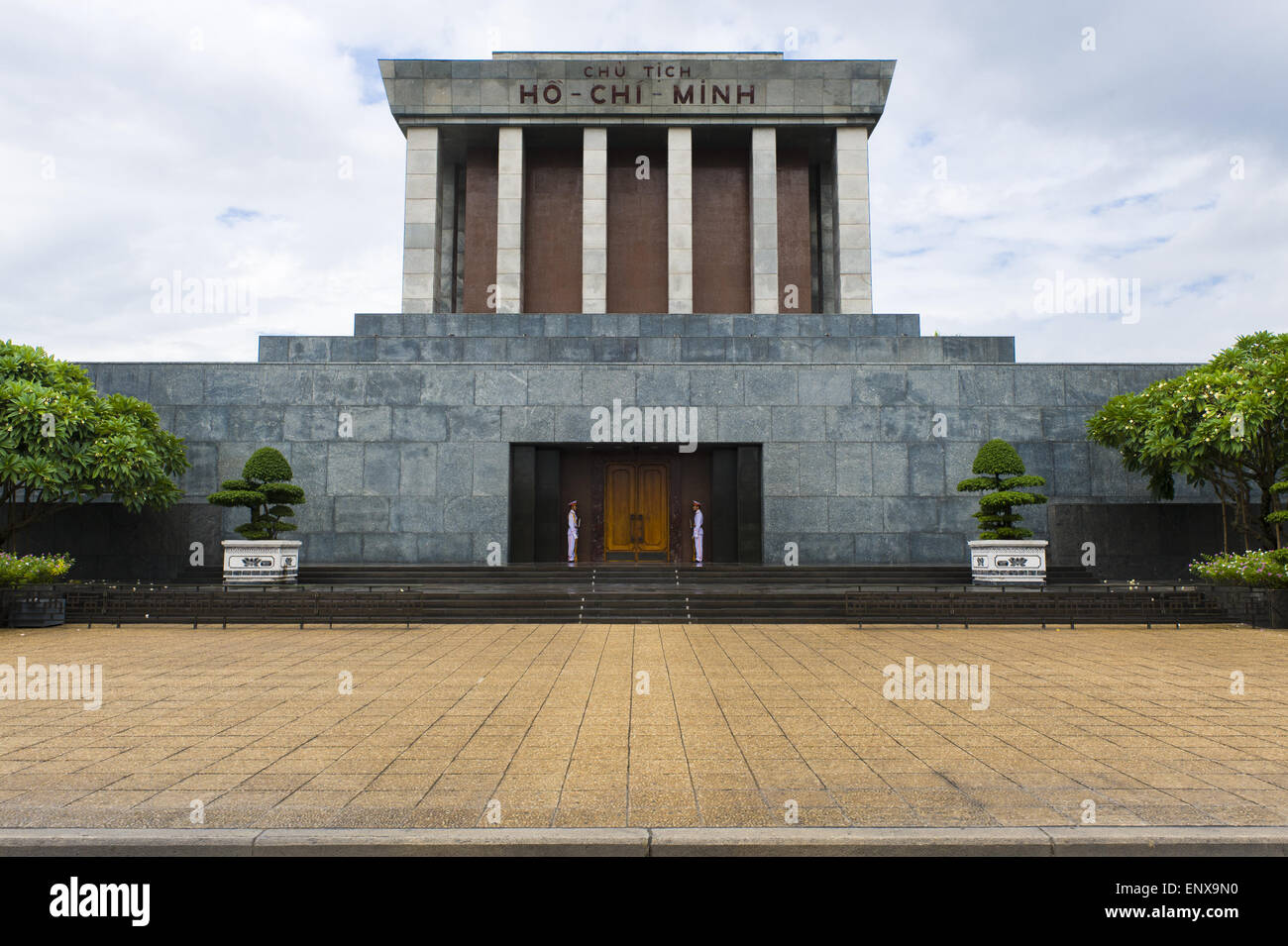 Mausoleo di Ho Chi Minh - Hanoi, Vietnam Foto Stock