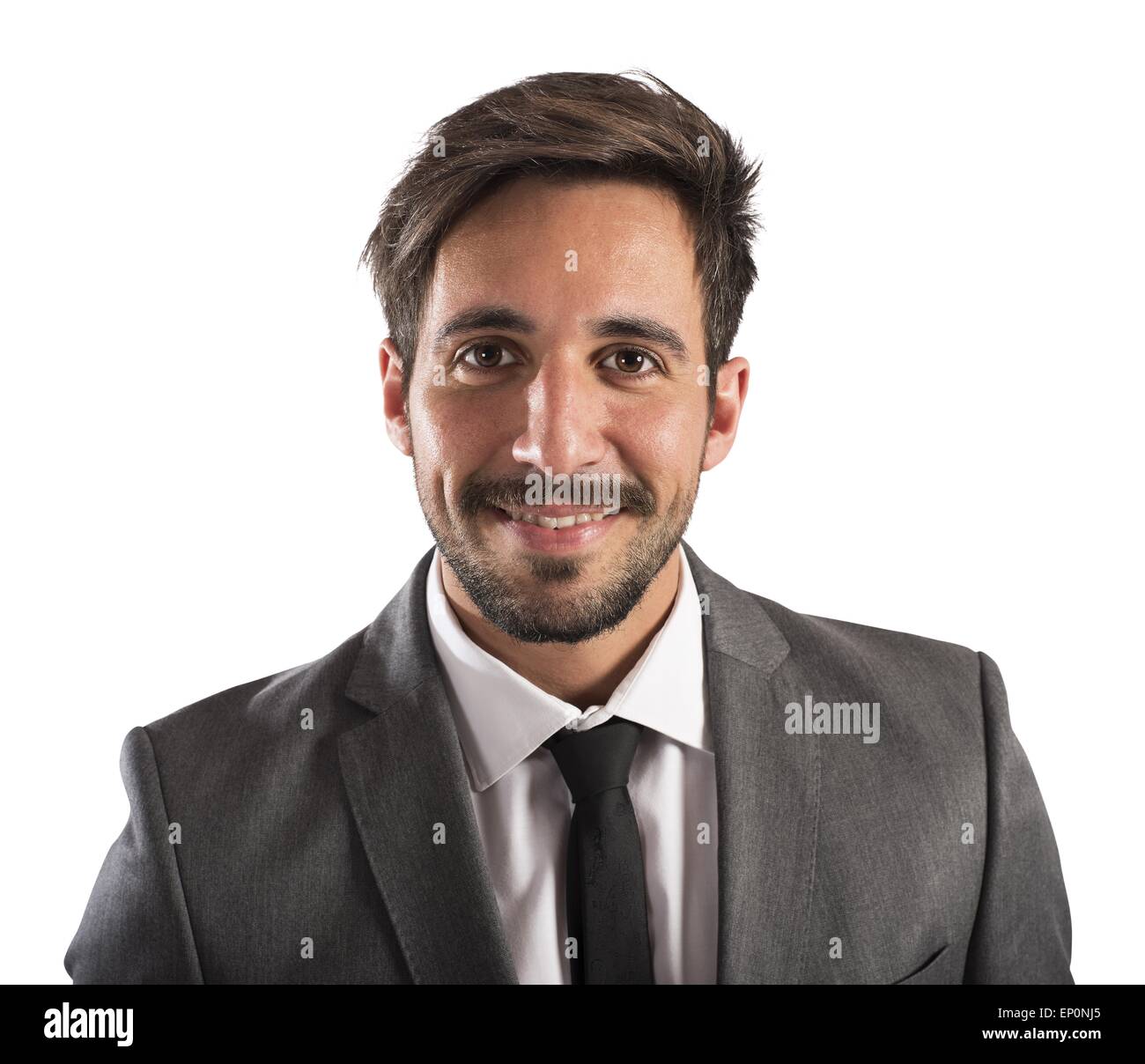 Imprenditore fiducioso Foto Stock