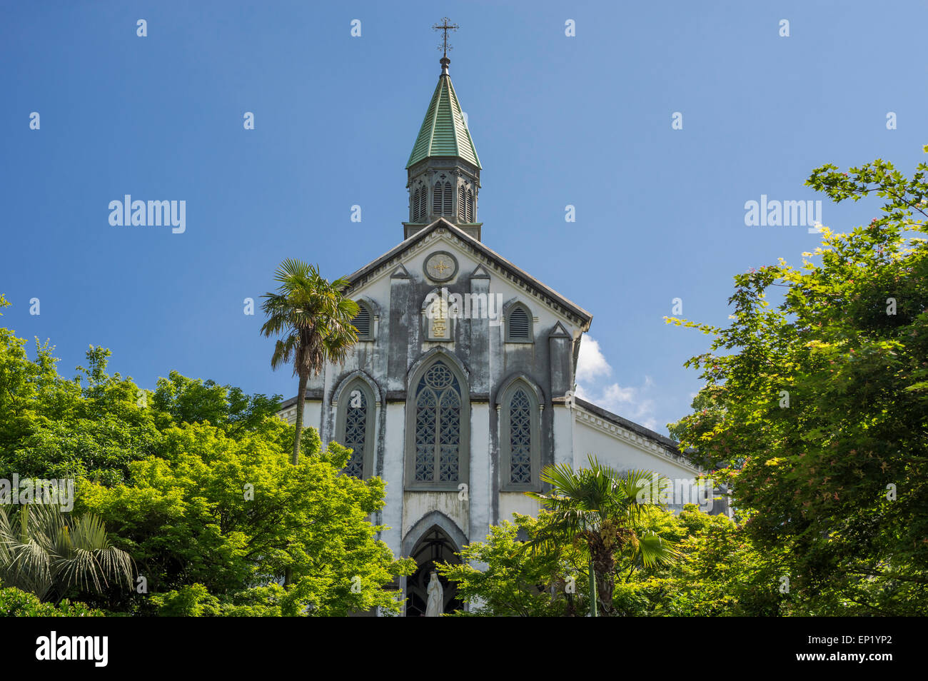 Oura chiesa cattolica, di Nagasaki, Giappone Foto Stock