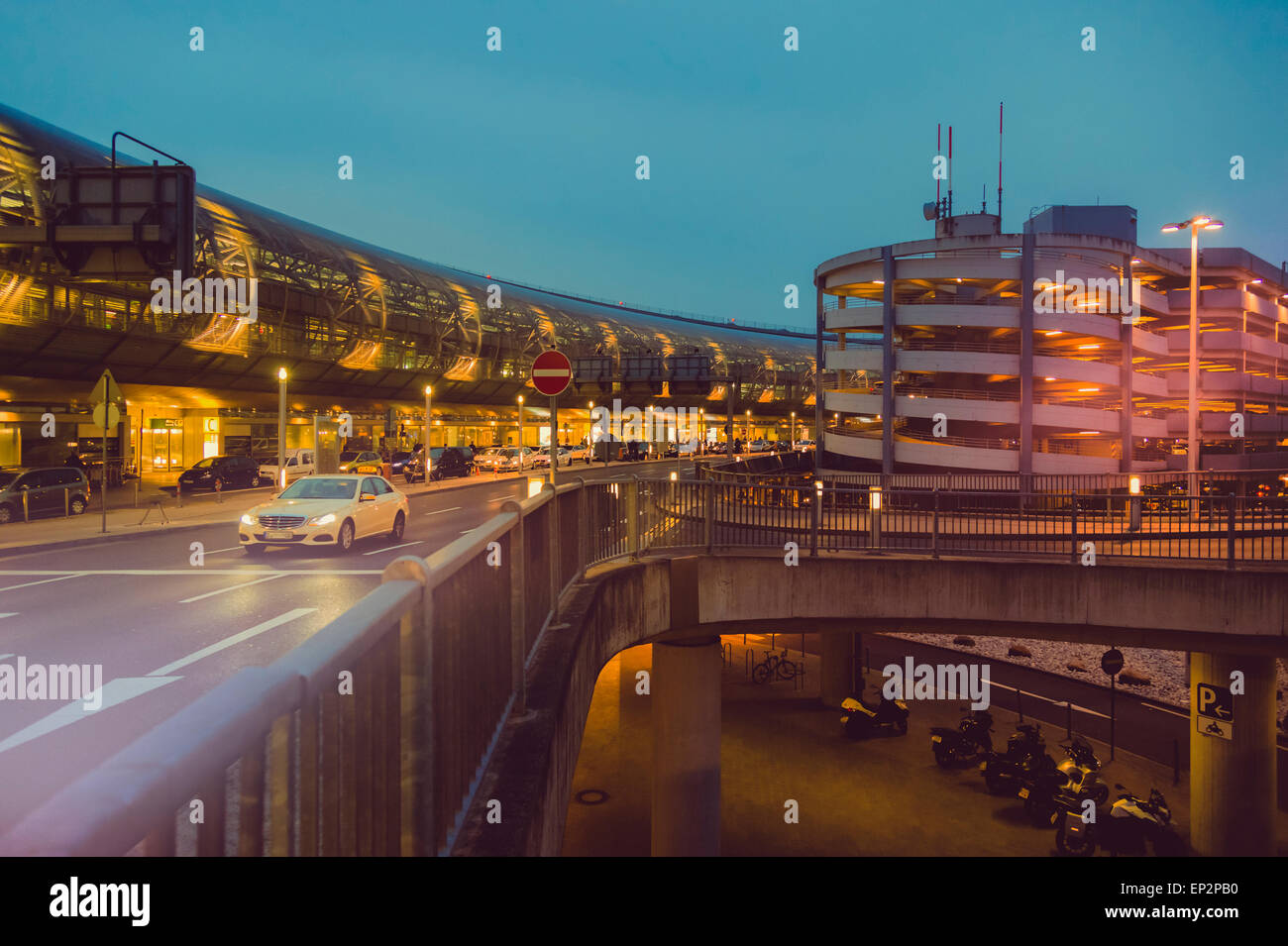 In Germania, in Renania settentrionale-Vestfalia, Duesseldorf Airport Foto Stock