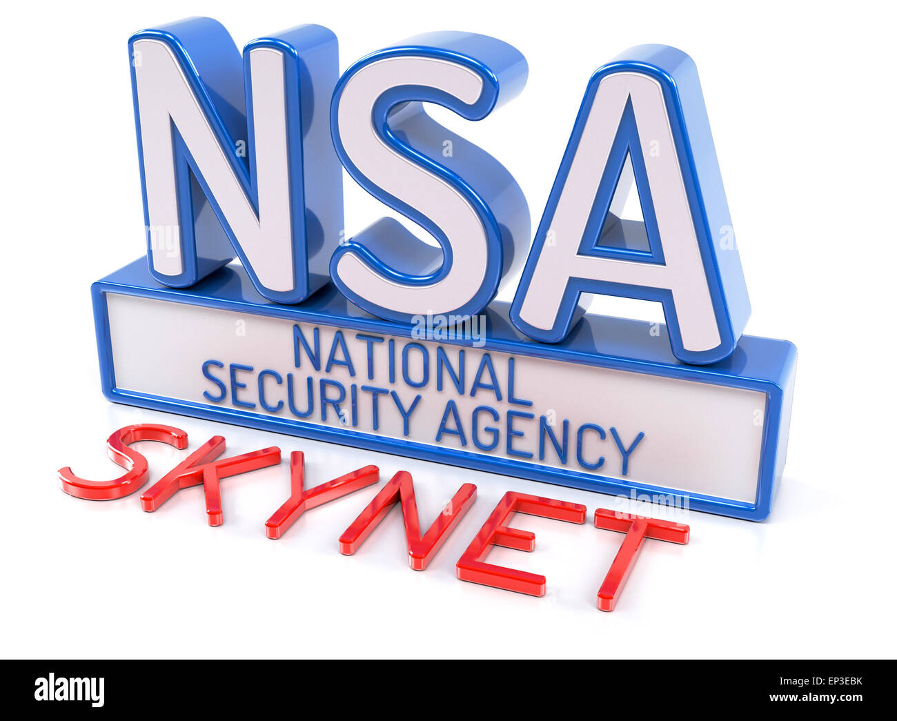 SKYNET NSA - National Security Agency Foto Stock