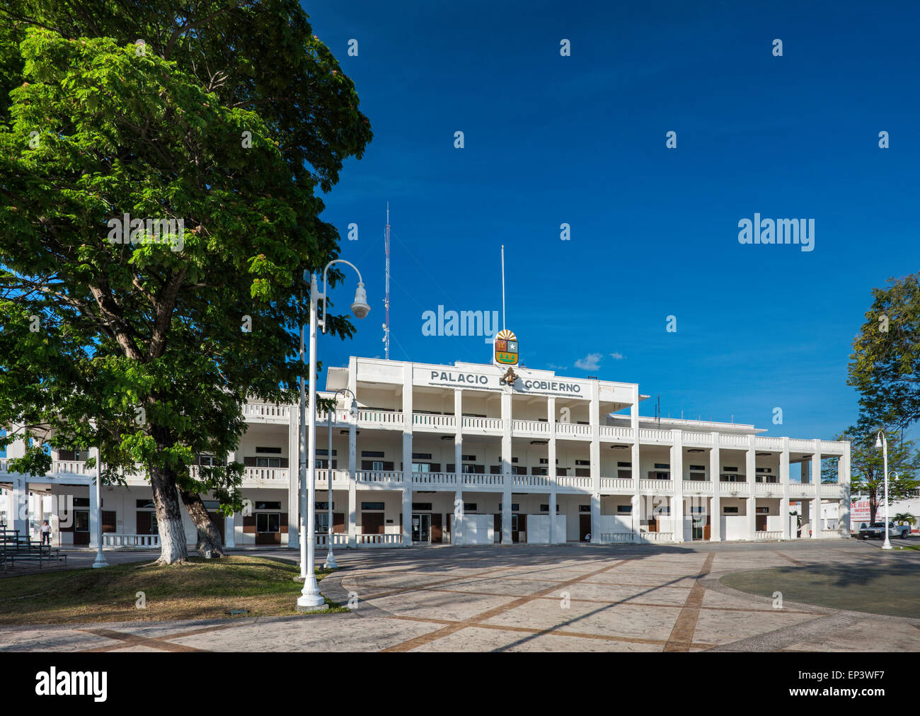Palacio Municipal in Chetumal, la penisola dello Yucatan, Quintana Roo stato, Messico Foto Stock