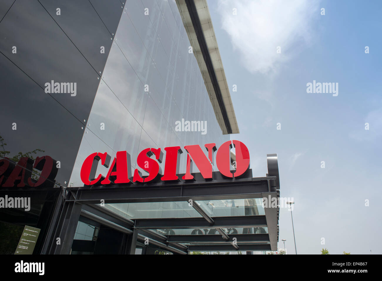 Casino Lisboa Nel Parque das Nacoes distretto di Lisbona Portogallo Foto Stock