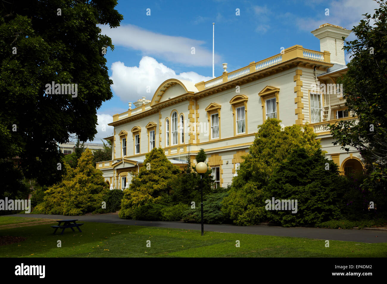 Il vecchio palazzo del governo (1856), Università di Auckland Auckland North Island, Nuova Zelanda Foto Stock