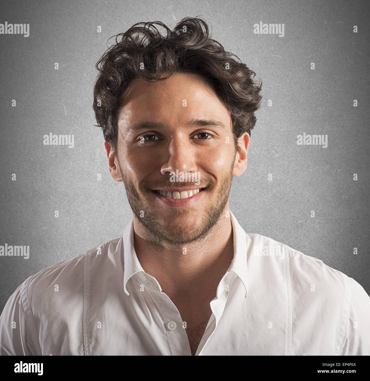 Happy businessman Foto Stock