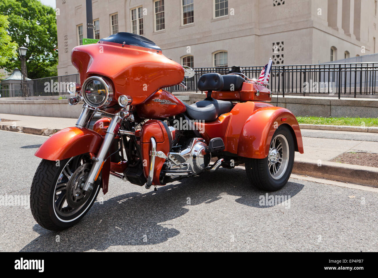 Harley Davidson trike moto - USA Foto Stock