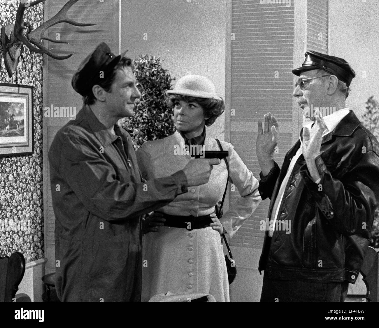 Ein Paar verrücktes, Fernsehserie, Deutschland 1977 - 1980, Sketchserie, Darsteller: Harald Juhnke, Grit Böttcher Foto Stock