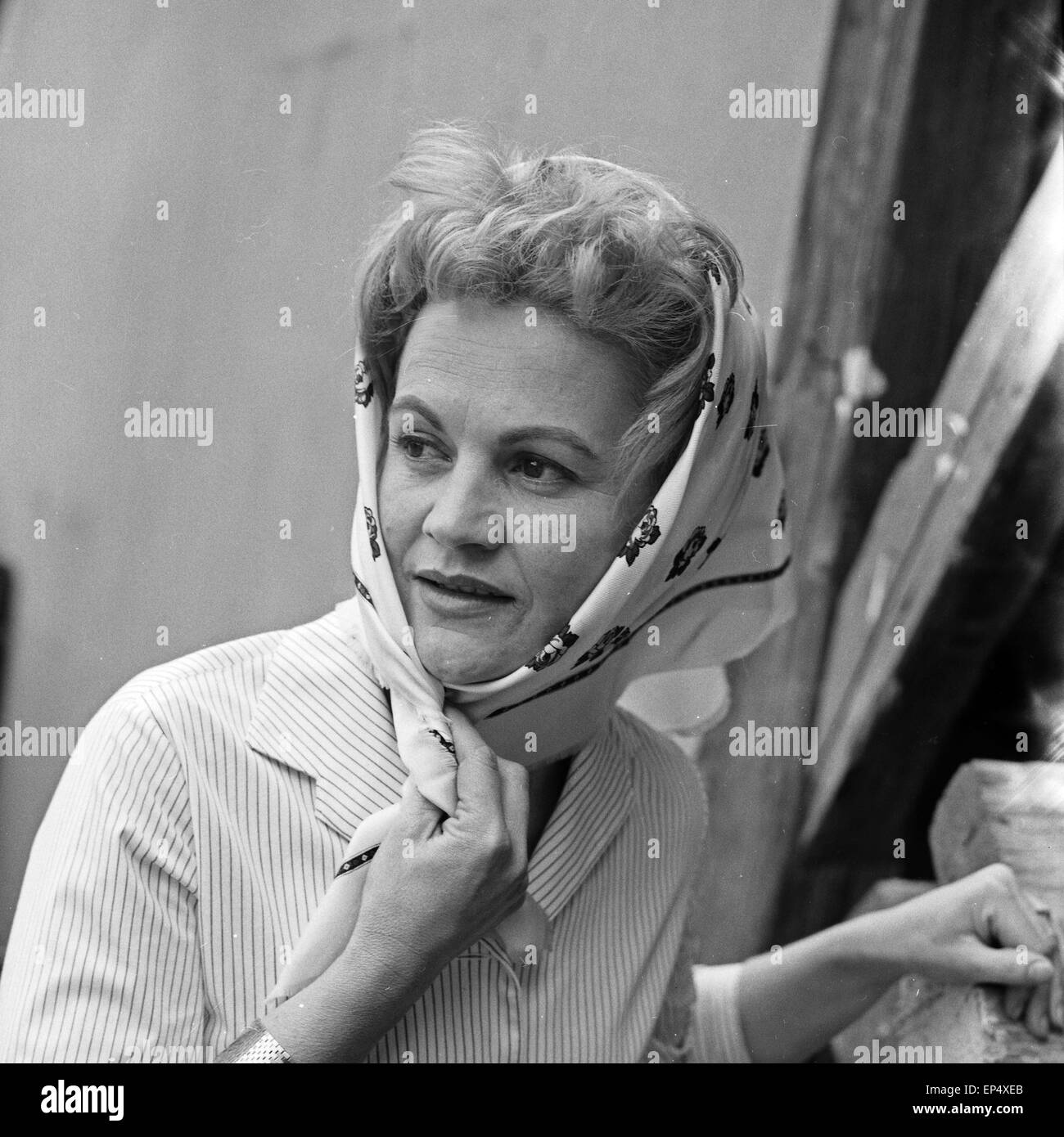 Die Rebellion, Fernsehfilm, Deutschland 1962, Regie: Wolfgang Staudte, Darsteller: Krottendorf Ida Foto Stock