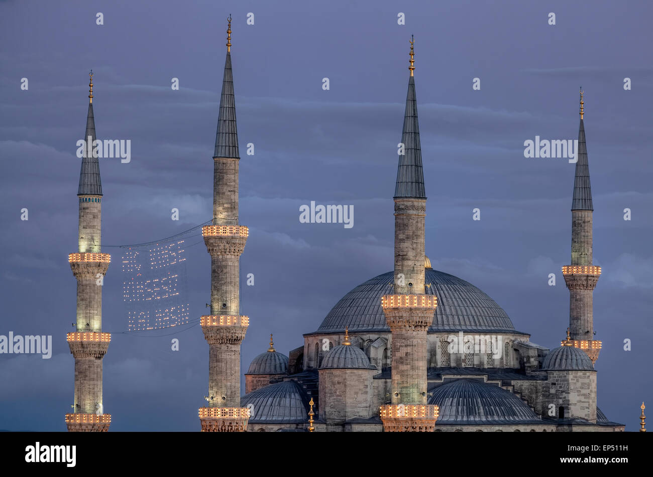 La moschea blu Istanbul Turchia Foto Stock