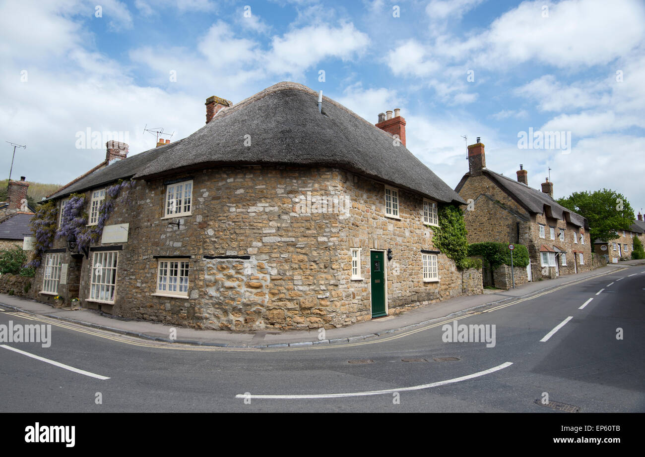 Il pittoresco villaggio di Abbotsbury nel Dorset, England Regno Unito Foto Stock