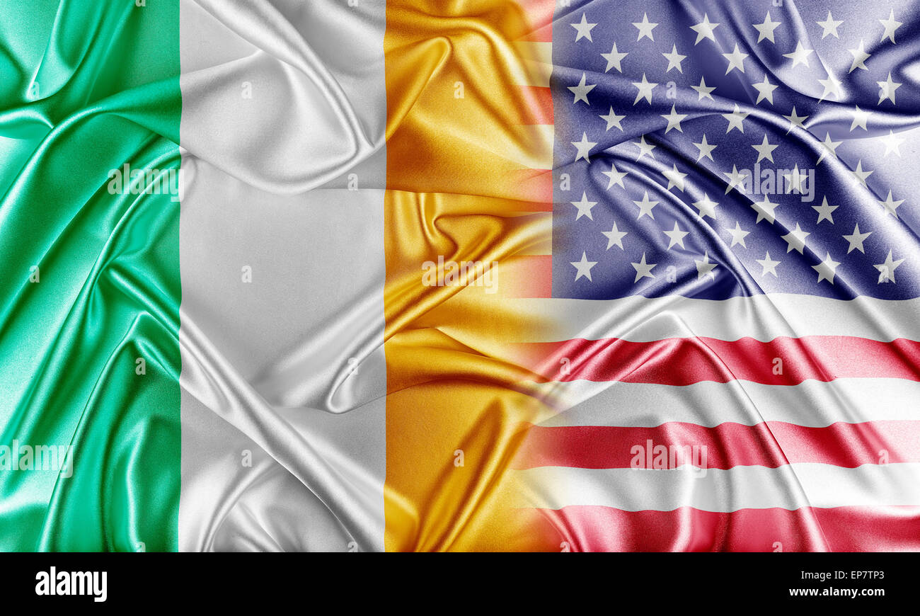 Negli Stati Uniti e in Irlanda. Foto Stock