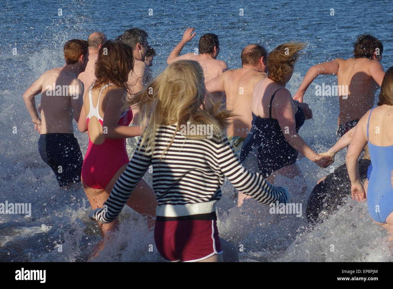 Loony Dook, West Beach, North Berwick Foto Stock