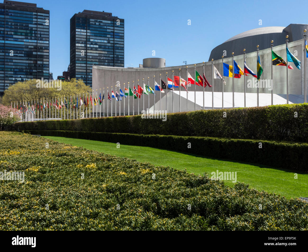 Nazioni Unite, New York Foto Stock