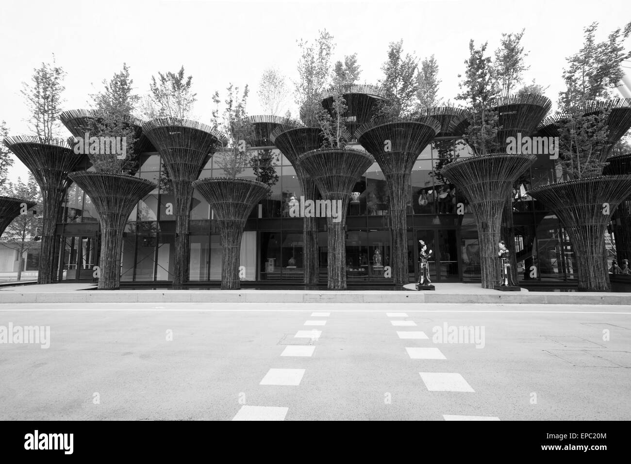 Milano, 5 maggio 2015. Il padiglione Vietnamita presso l'Expo 2015. Foto Stock