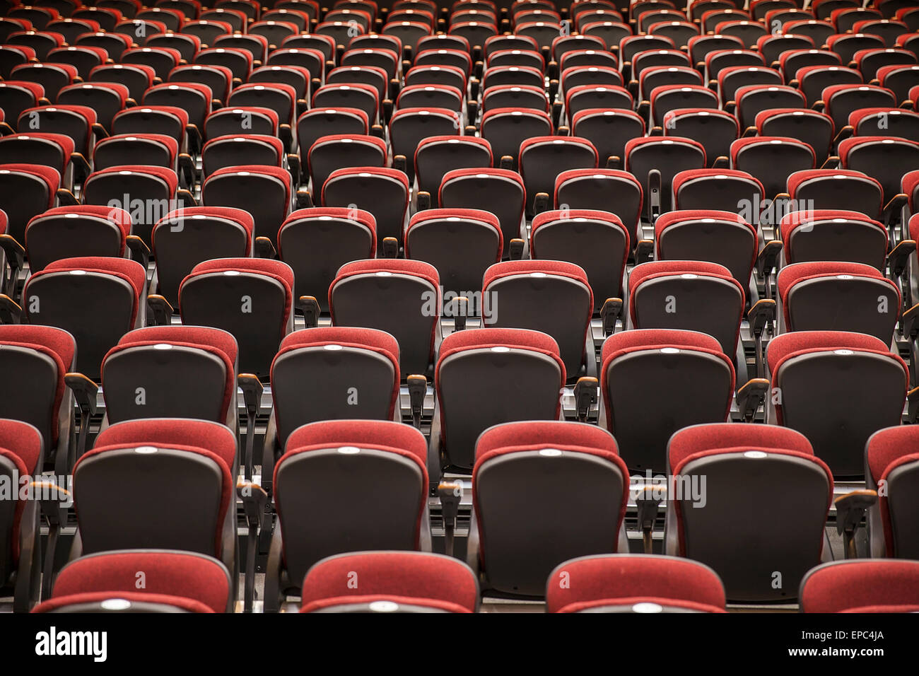 Sullo sfondo di un Auditorium sedi Foto Stock