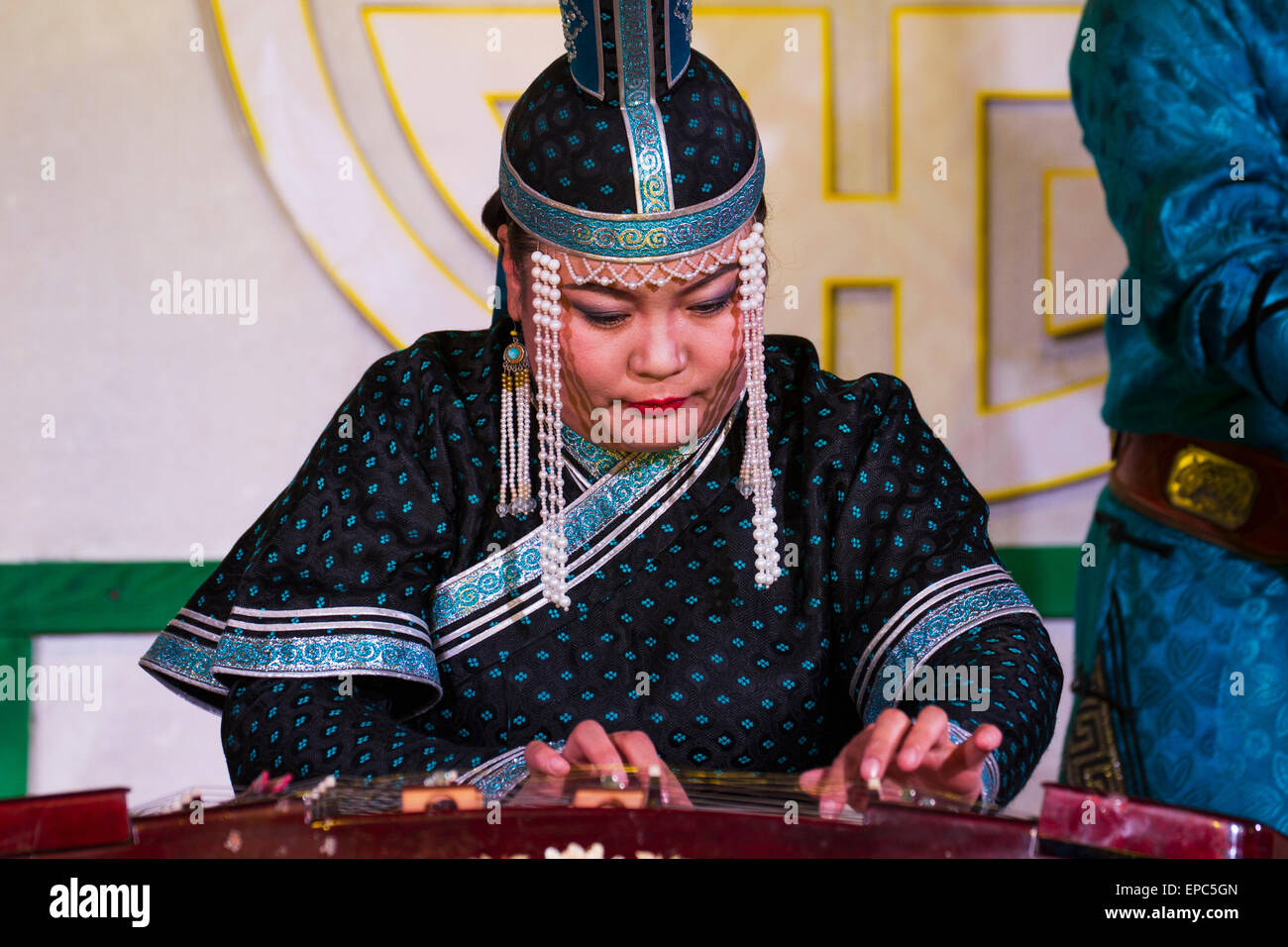 Asia,Mongolia,il mongolo Foto Stock