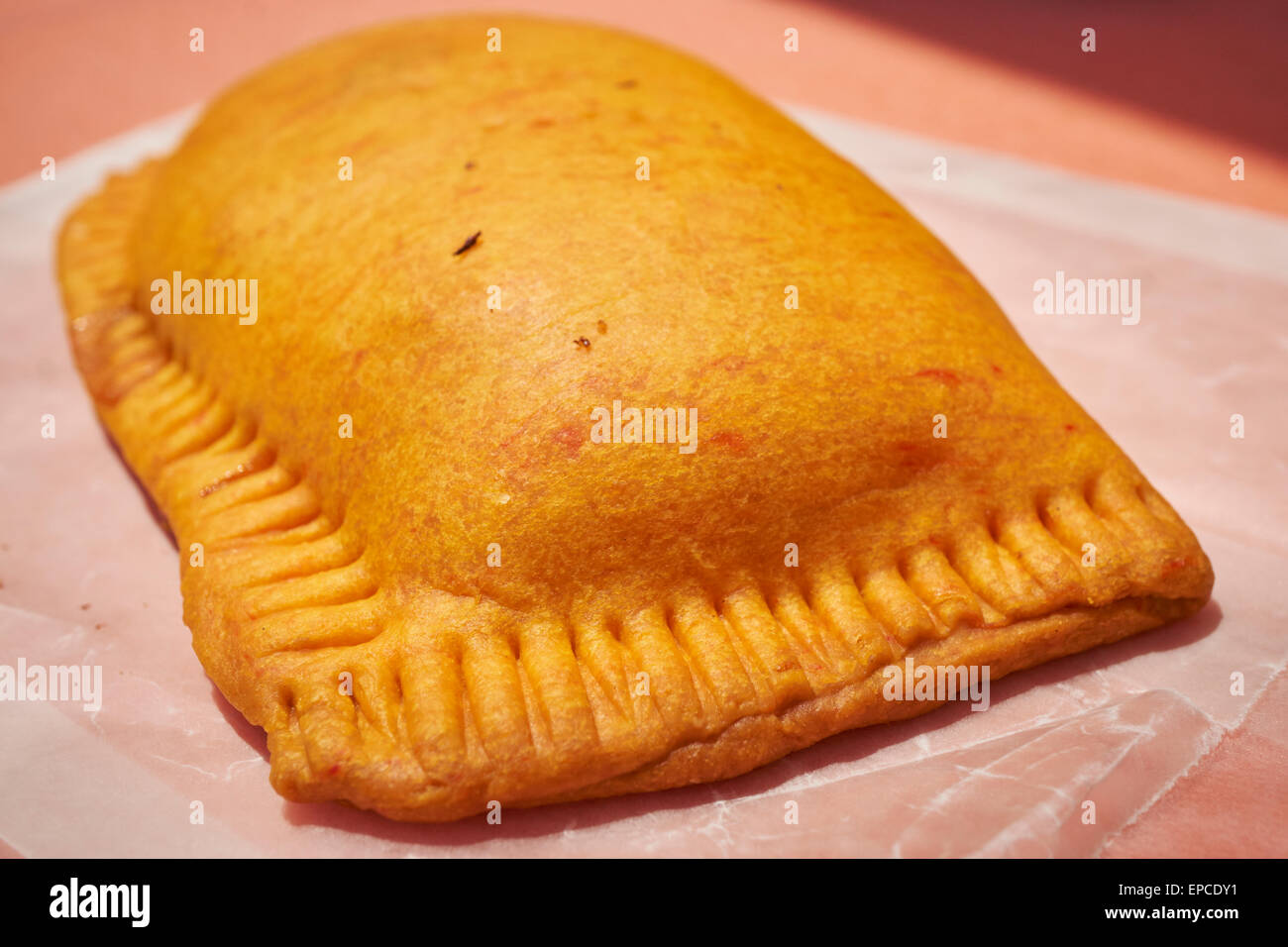 Giamaicano polpetta di carne di manzo Foto Stock