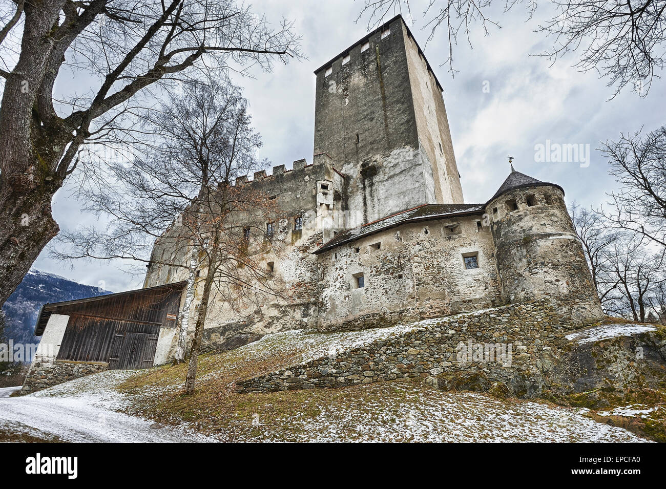 Schloss bruck, Lienz, Austria Foto Stock