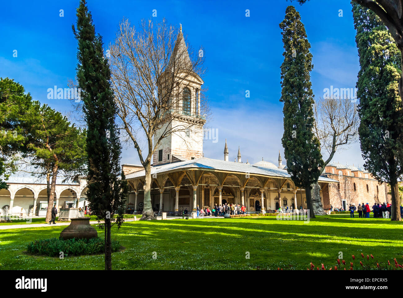 Il Palazzo di Topkapi, Istanbul, Turchia Topkapi Palace fu la residenza principale dei sultani ottomani per circa 400 anni Foto Stock