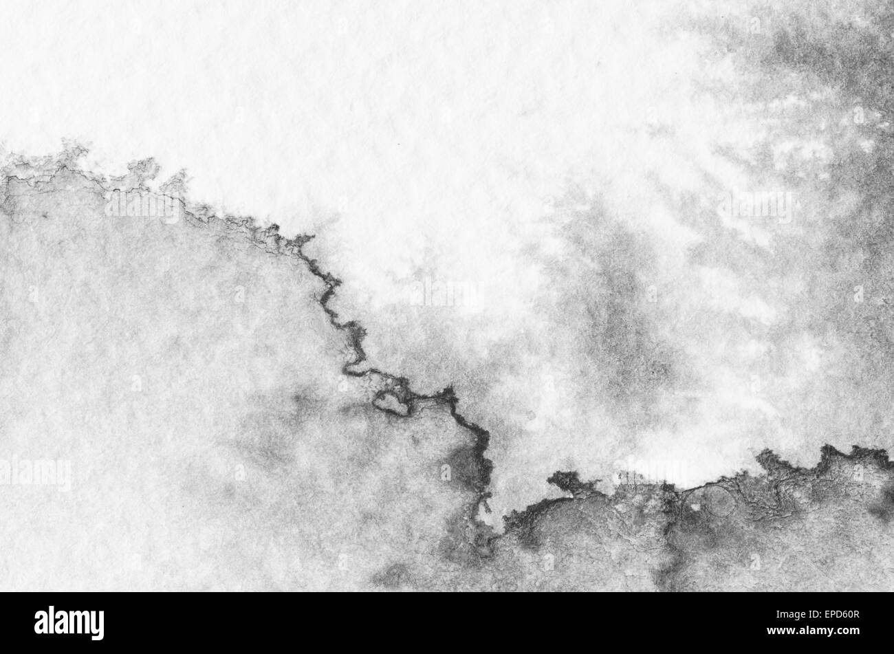 Acquerello su carta texture di sfondo Foto Stock