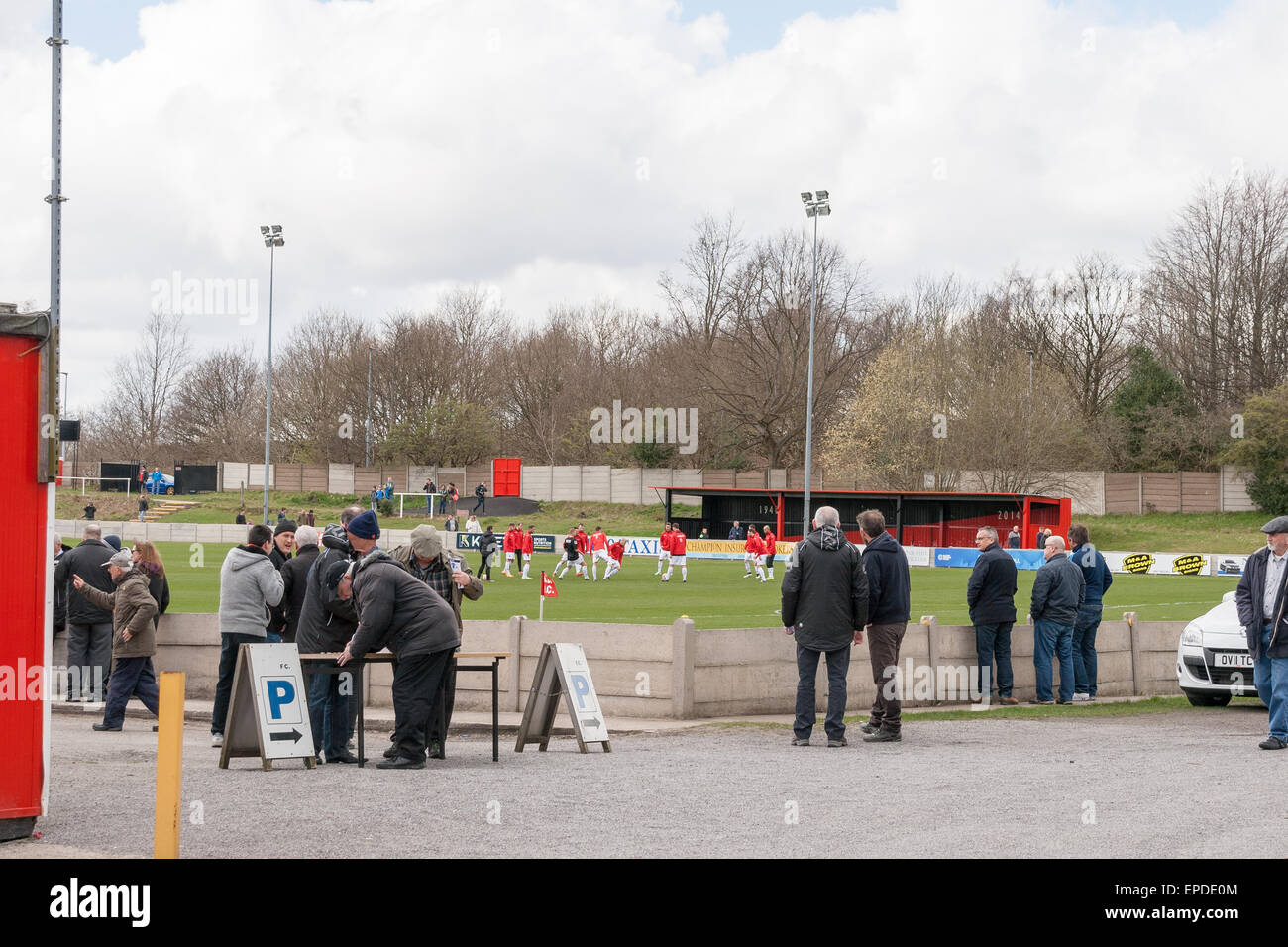 Salford City Calcio Club Foto Stock