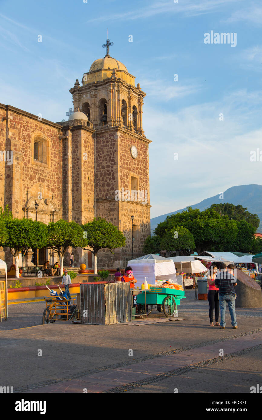 Nostra Signora di Purisma Concepcion, chiesa, città di Tequila, Jalisco, Messico Foto Stock