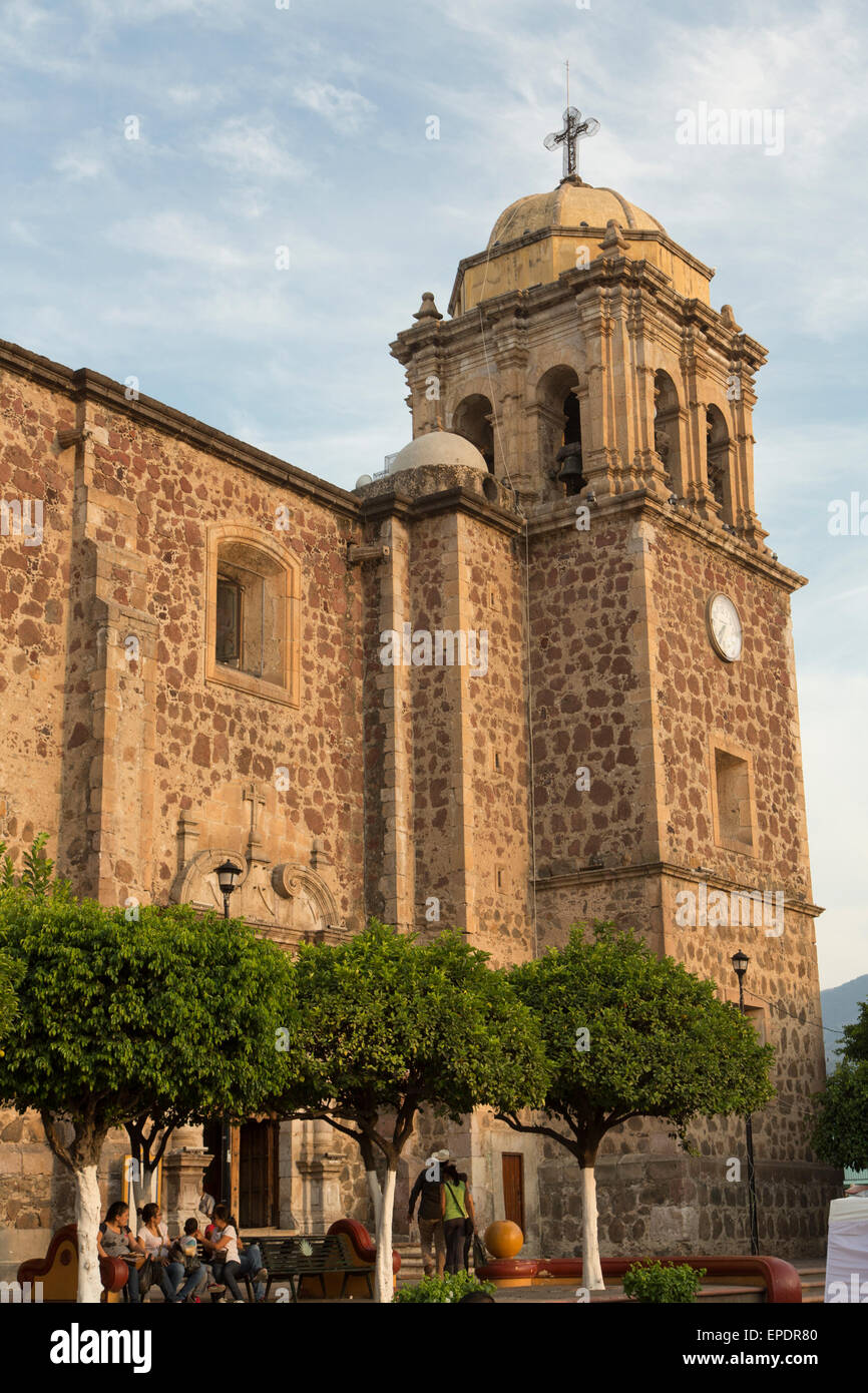 Nostra Signora di Purisma Concepcion, chiesa, città di Tequila, Jalisco, Messico Foto Stock