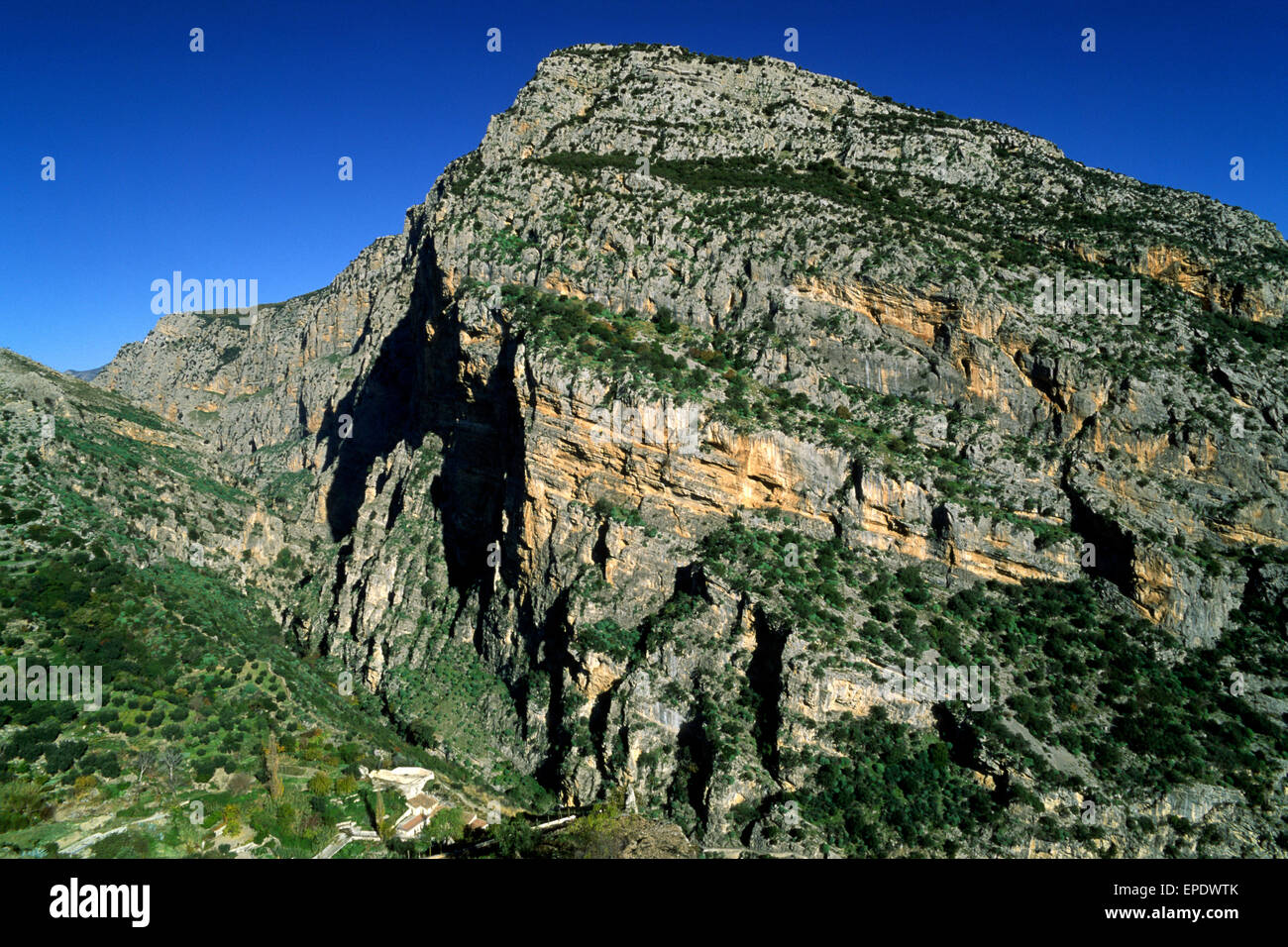 Italia, Calabria, Parco Nazionale del Pollino, Gole di Raganello Foto Stock
