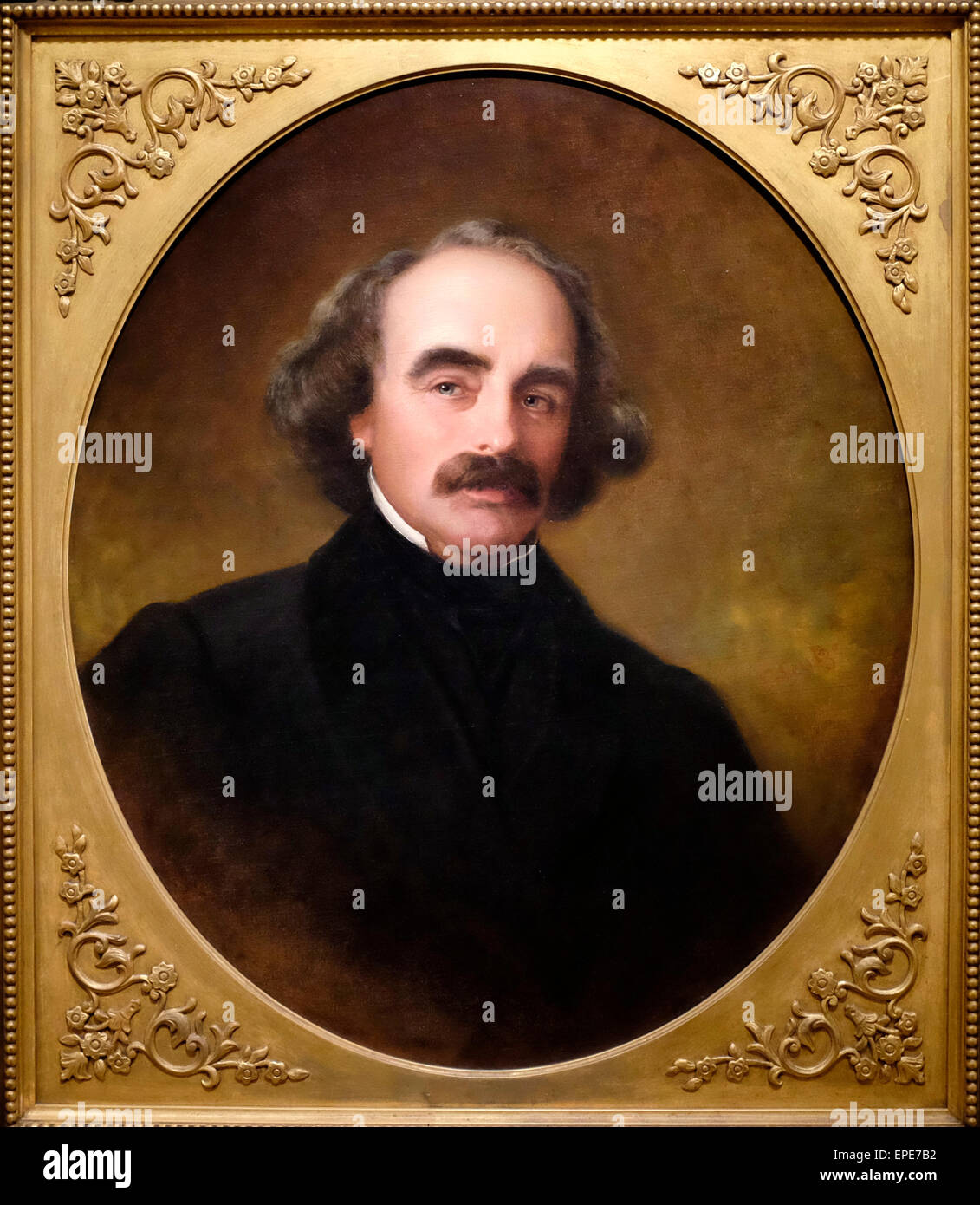 Nathaniel Hawthorne, circa 1882 Foto Stock