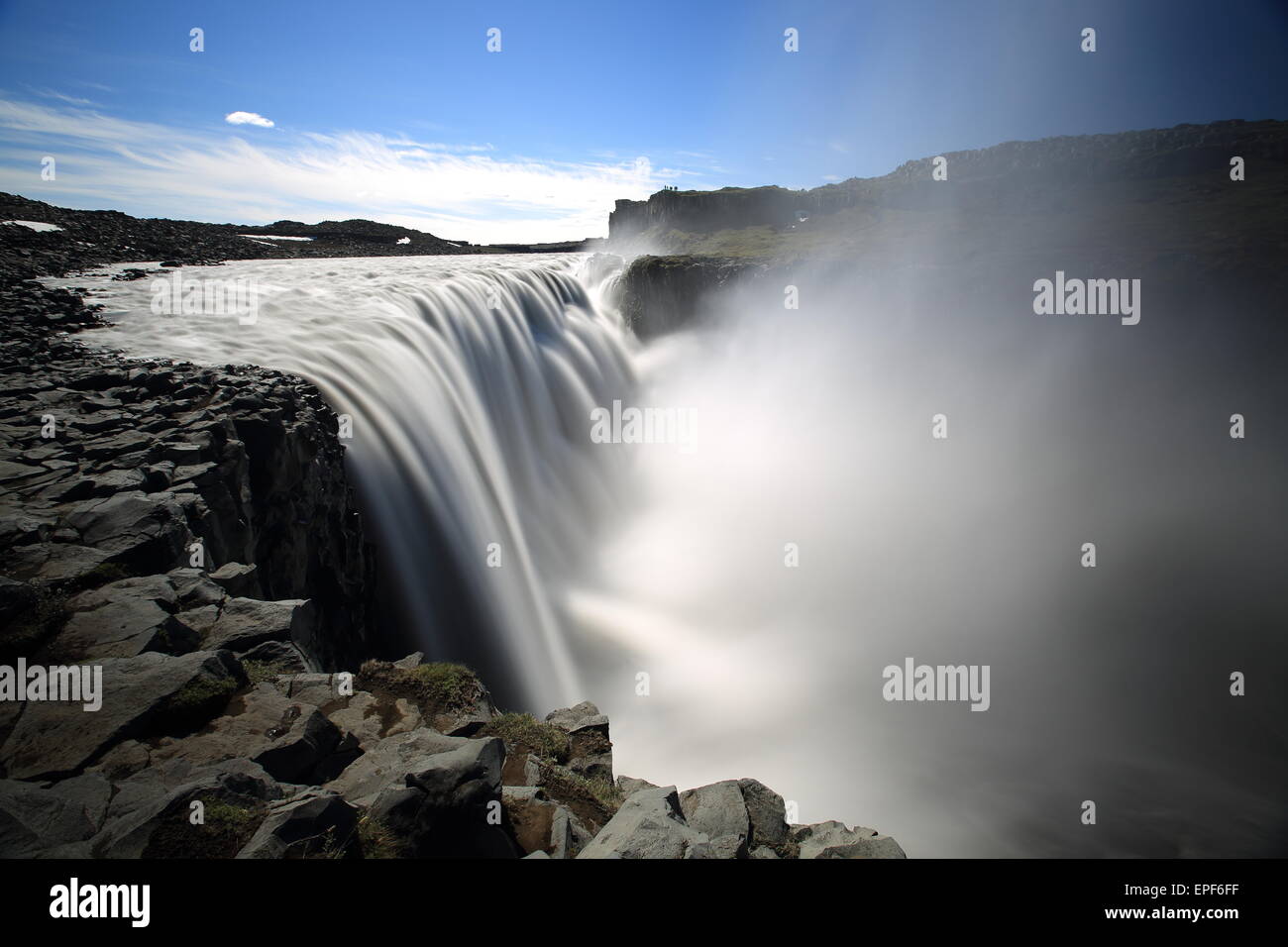 Dettifoss Icland Vatnaj├╢kull National Park Foto Stock