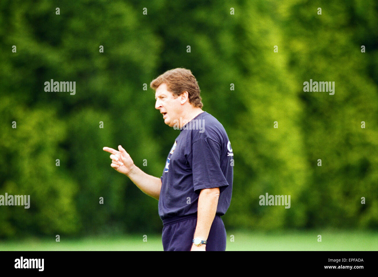 Roy Hodgson, Blackburn Rovers Football Manager, 8 luglio 1997. Foto Stock