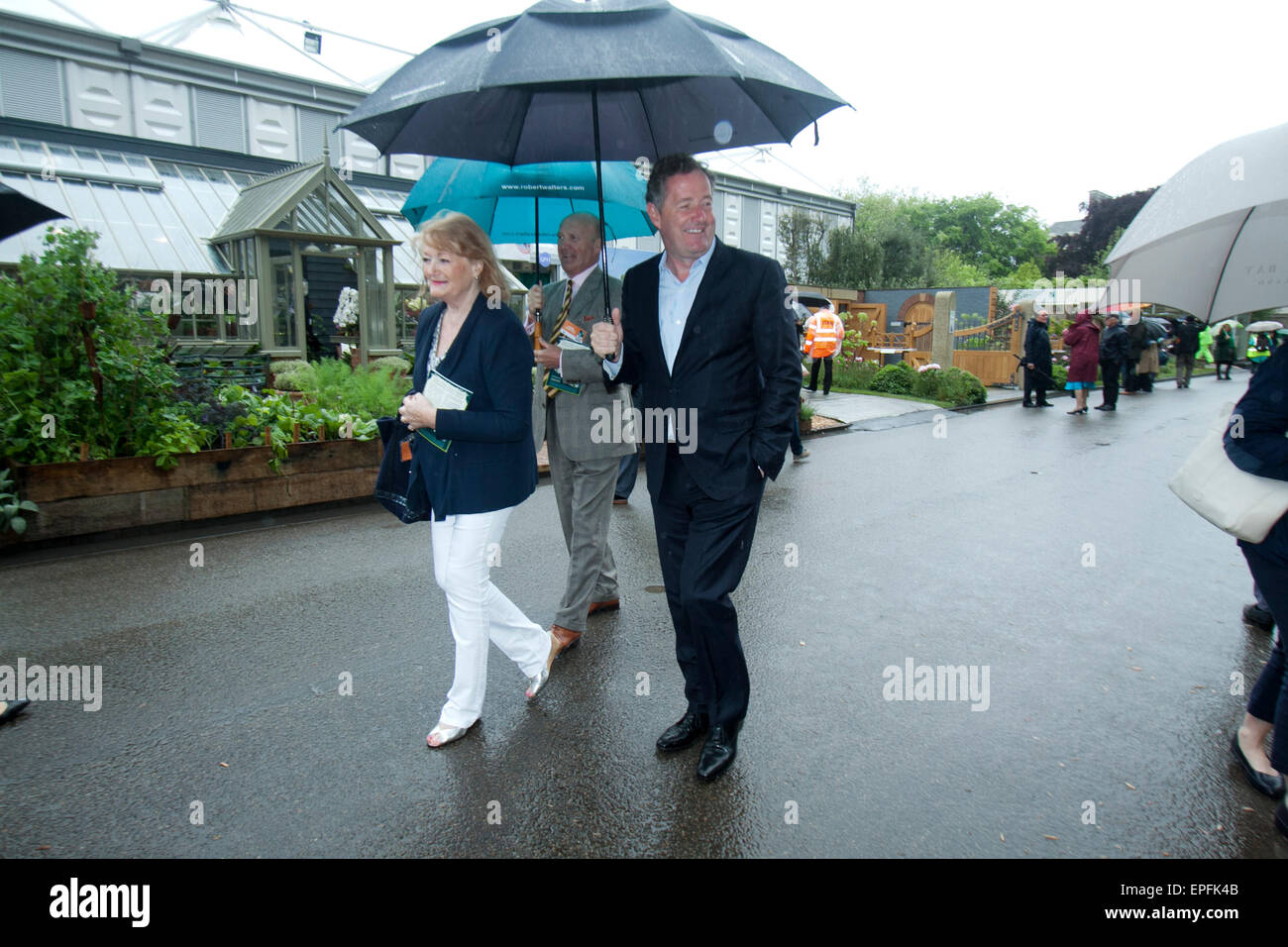 Londra REGNO UNITO. Il 18 maggio 2015. Ex Daily Mirror editor Piers Morgan al 2015 Chelsea flower show Credito: amer ghazzal/Alamy Live News Foto Stock