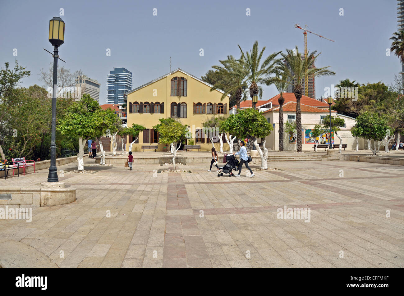 Susanne Dallal centro per la danza e il teatro, Neve Tzedek, Tel-Aviv, Israele. Foto Stock