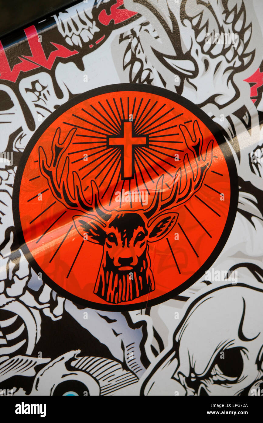 Markennamen: "Jaegermeister', Berlino. Foto Stock