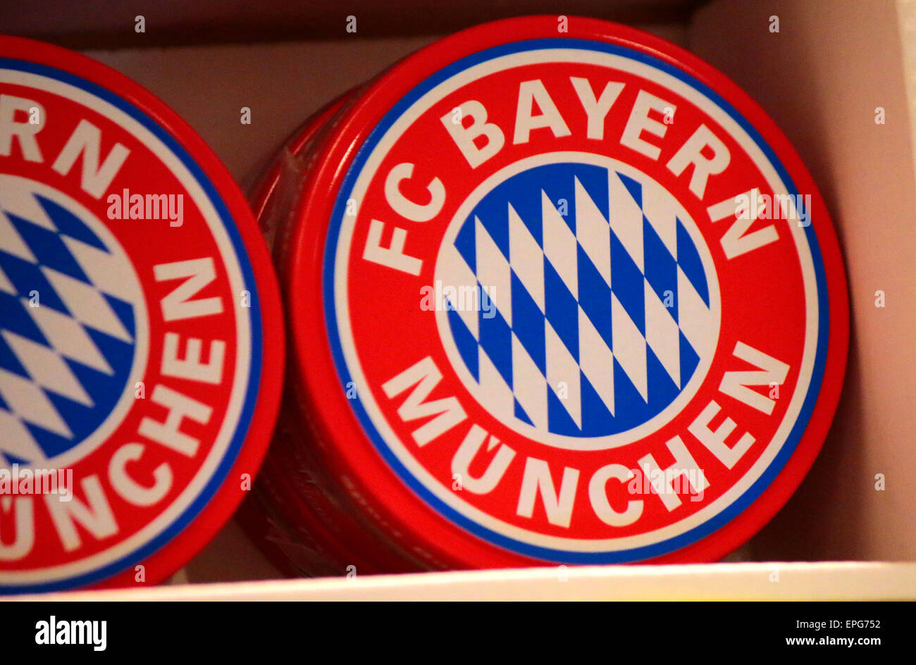 Markennamen: 'FC Bayern Muenchen', Berlino. Foto Stock