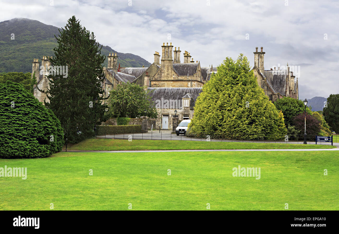 Muckross House nel Parco Nazionale di Killarney. Foto Stock