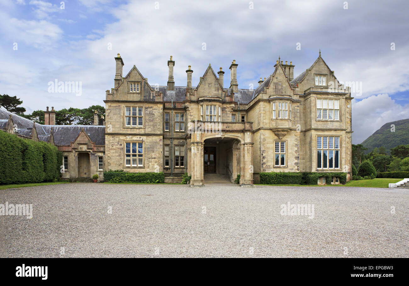 Muckross House nel Parco Nazionale di Killarney. Foto Stock