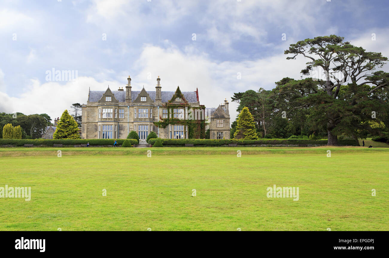 Muckross House nel Parco Nazionale di Killarney. Foto Stock