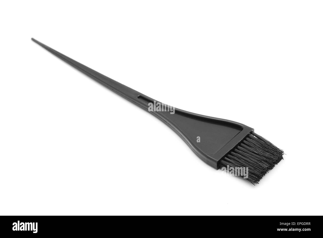 Spazzola di pulizia per componenti delicati Foto Stock