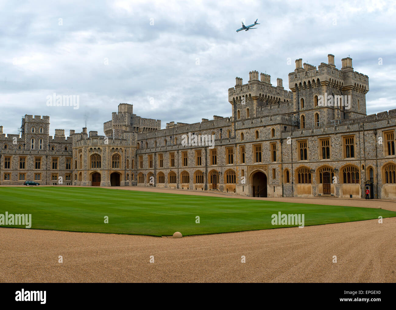 Appartamenti di Stato al Castello di Windsor, Regno Unito Foto Stock