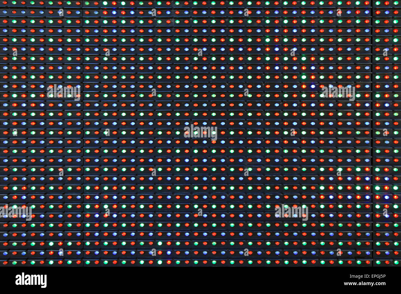 Display LED RGB Foto Stock