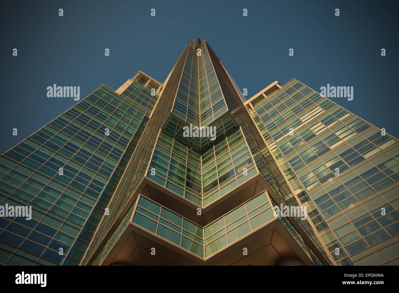 Il grattacielo di office Foto Stock