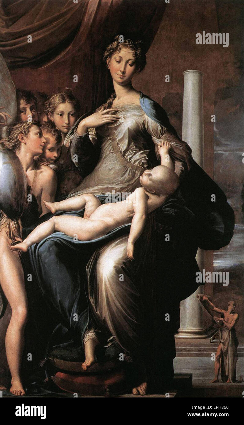 Parmigianino Madonna dal collo lungo (Madonna con un lungo collo) Foto Stock