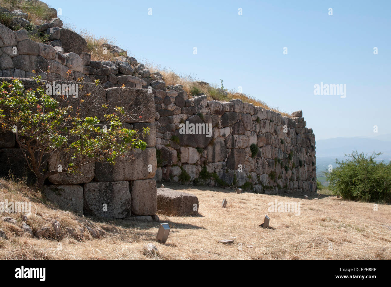 Micene è stata nel secondo millennio A.C. uno dei maggiori centri della civiltà greca. Esso fiorito da 1600 a 1150 BC Foto Stock