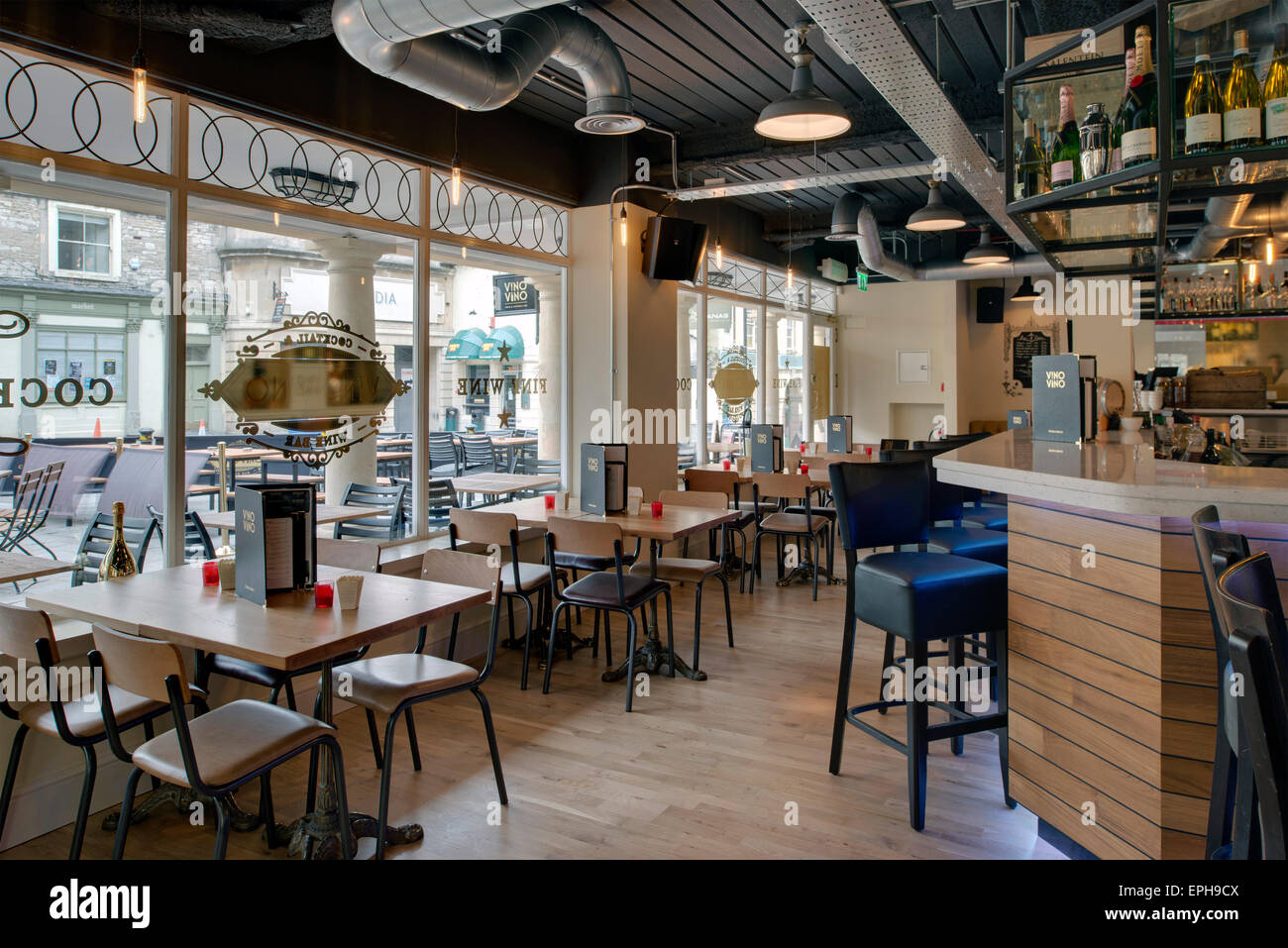 Vino Vino winebar, bagno, REGNO UNITO Foto Stock