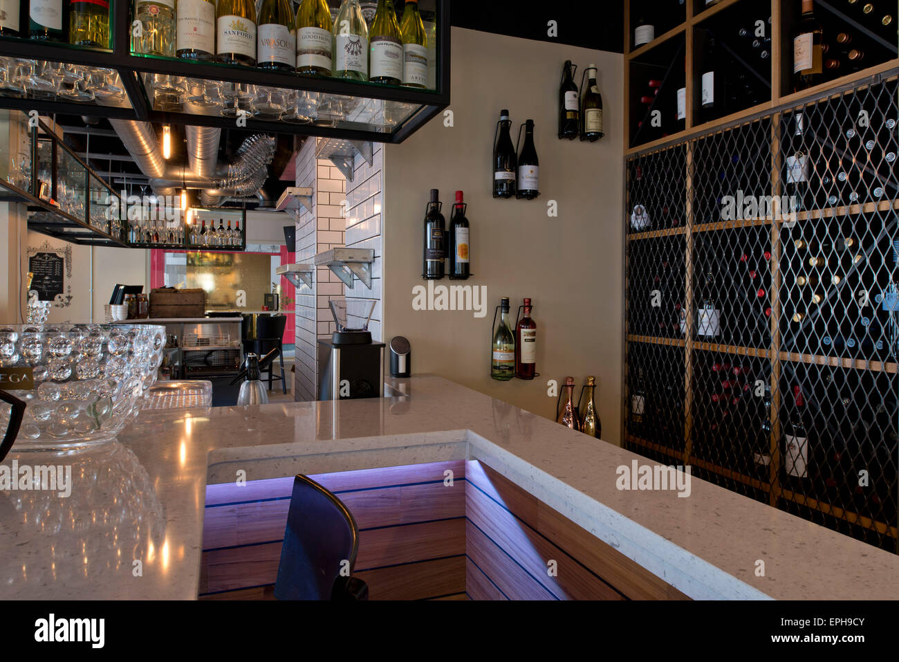 Vino Vino winebar, bagno, REGNO UNITO Foto Stock