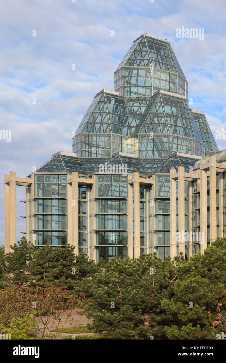 Galleria Nazionale del Canada in una mattina di primavera Foto Stock