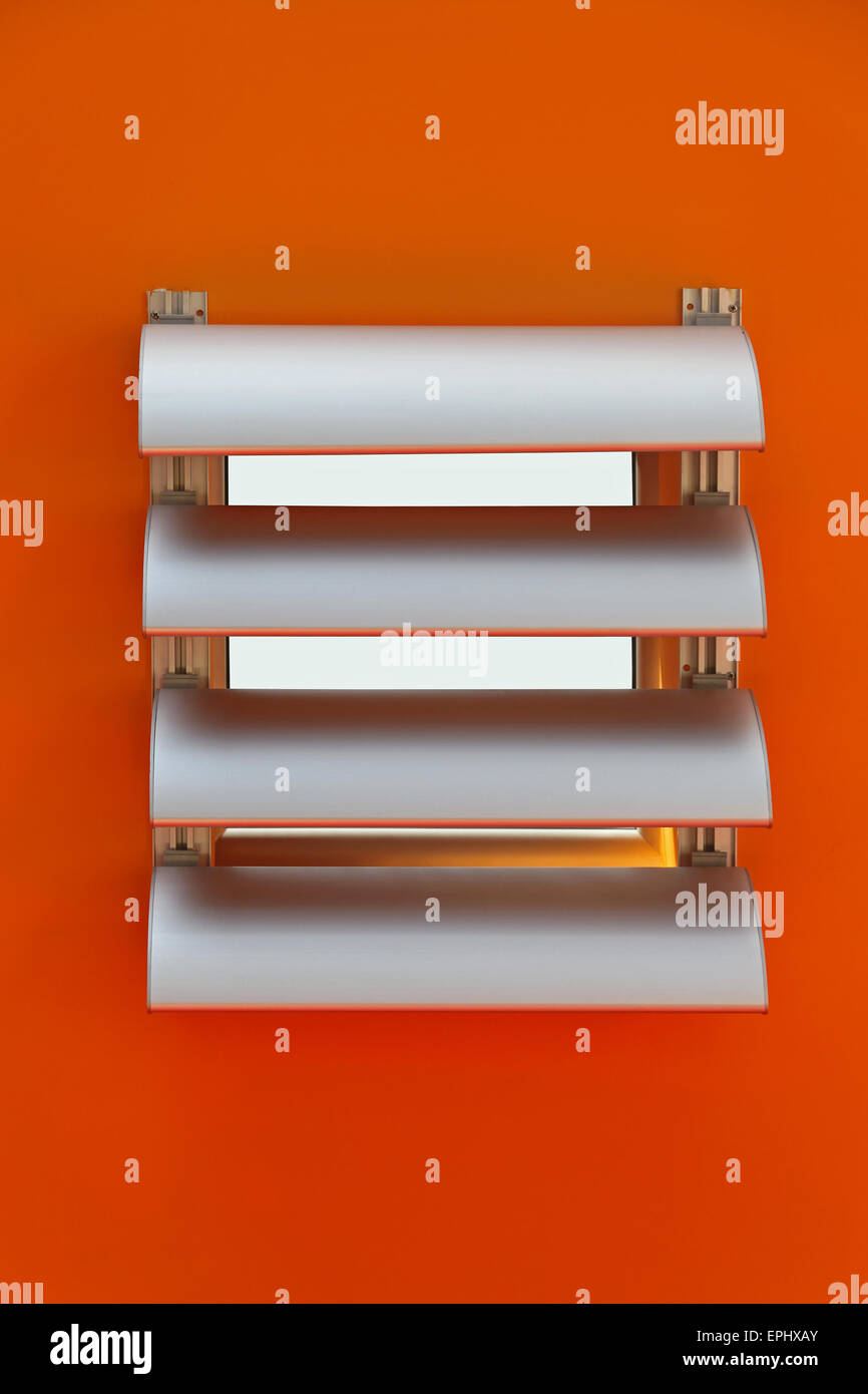 Finestra della feritoia Foto Stock