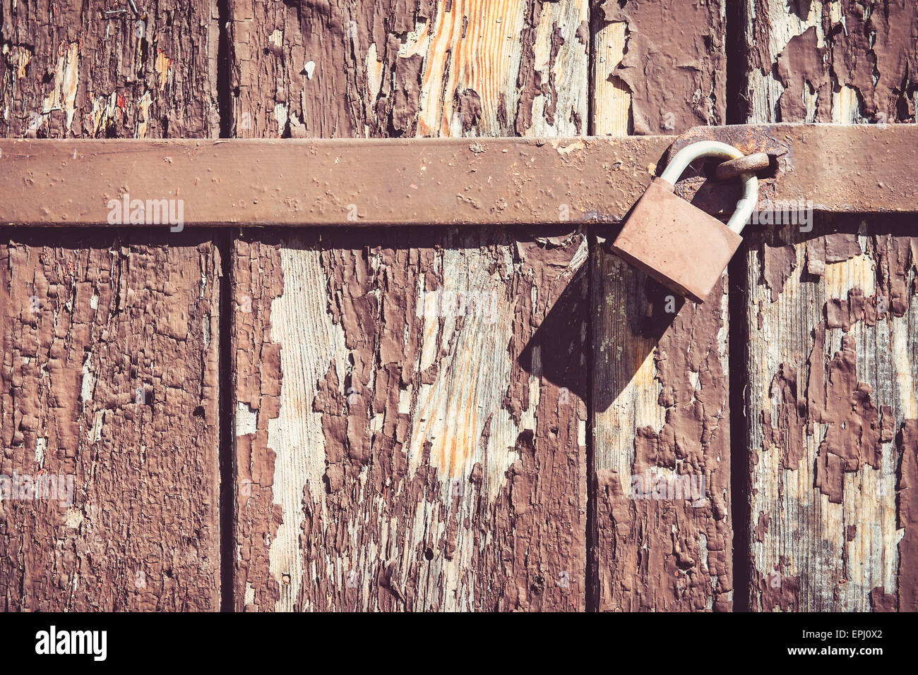Serratura sulla porta Foto Stock