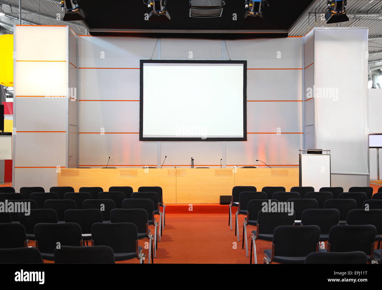 Sala conferenze Foto Stock